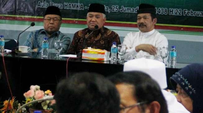 Dewan Pertimbangan Majelis Ulama Indonesia (MUI) menggelar rapat pleno ke-15 di Kantor MUI, Jakarta, Rabu (22/2).