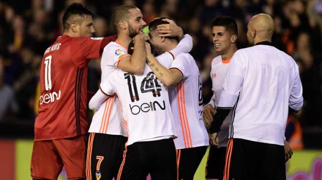 Valencia Lumat Madrid di Mestalla