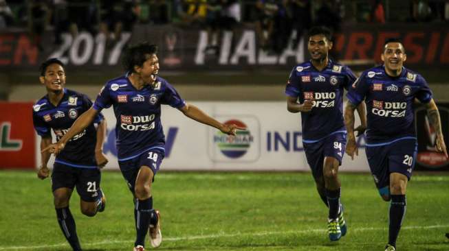 Tekuk Sriwijaya, Arema Lolos ke Semifinal