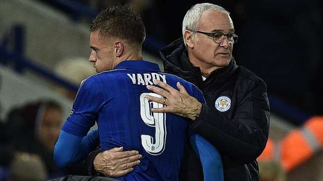 Ranieri Didepak, Vardy 'Emosi' di Sosmed