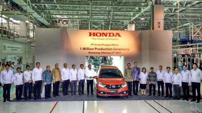 Dalam 14 Tahun, Honda Sudah Produksi Sejuta Mobil di Indonesia