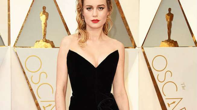 Brie Larson di Oscar 2017. (Foto: Eonline)