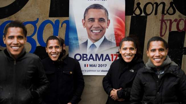 40.000 Warga Prancis Minta Obama Jadi Presiden