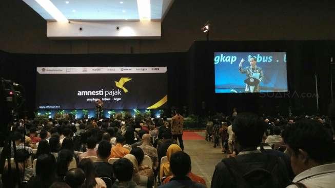 Jokowi Beri Kuis Berhadiah di Acara Farewell Tax Amnesty