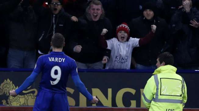 Cetak Dua Gol ke Gawang Liverpool, Ini 'Kicauan' Vardy