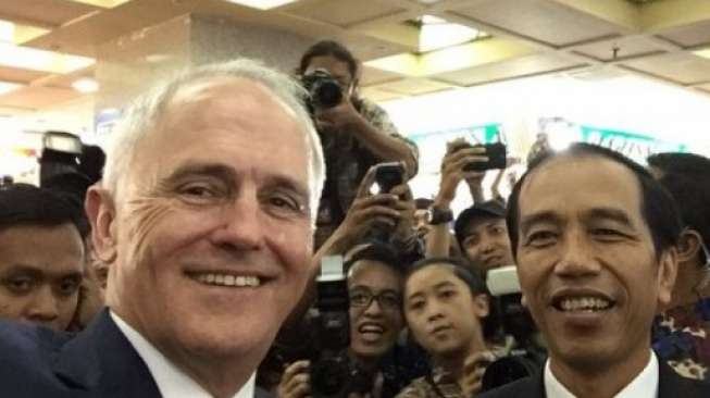 PM Australia Masih Teringang Diajak Jokowi Blusuka ke Tanah Abang