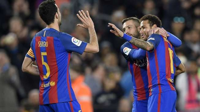 Pesta Gol, Barcelona Geser Madrid dari Puncak Klasemen