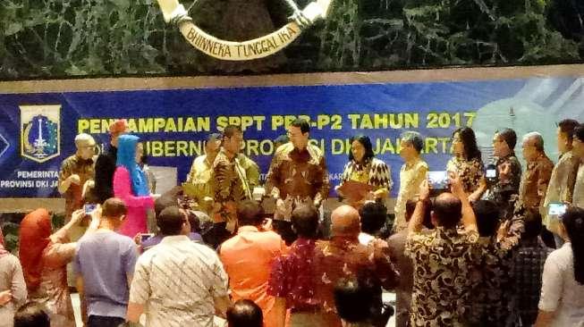 Try Sutrisno dan Meutia Hatta Bertemu Ahok di Balai Kota