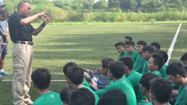 Ketum PSSI Beri Wejangan kepada Pemain Seleksi Timnas U-19