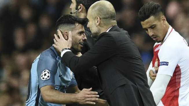 Guardiola Sebut Hubungannya dengan Aguero Luar Biasa