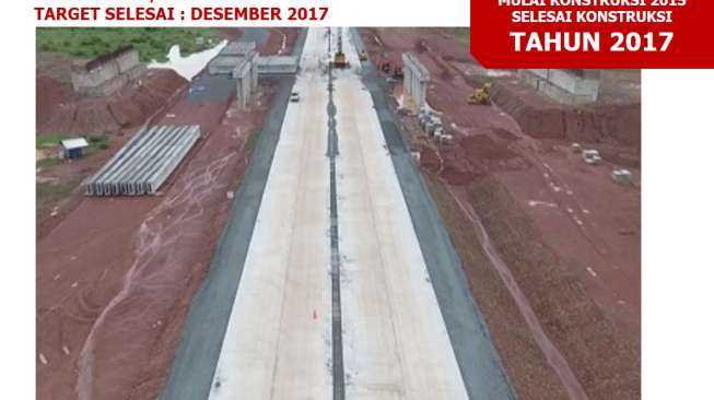 Inilah Ruas Jalan Tol di Lampung yang akan Tuntas Tahun Ini