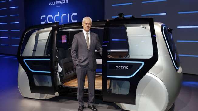 Sedric Concept, Mobil Tanpa Setir, Pedal Gas, dan Rem ala VW