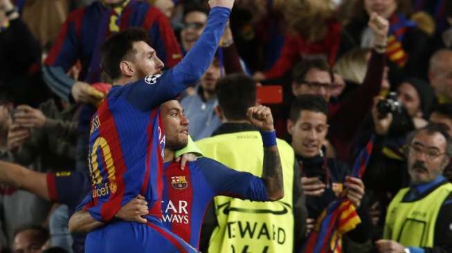 Soal Masa Depan Messi, Ini Permintaan Neymar pada Barcelona