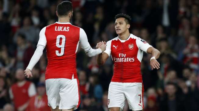 Pesta Gol di Kandang, Arsenal Susul City ke Semifinal Piala FA