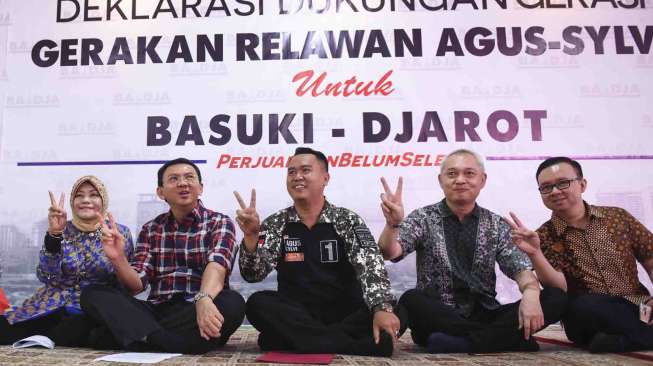 Gerasi mendeklarasikan dukungan pada putaran kedua Pilkada DKI Jakarta.