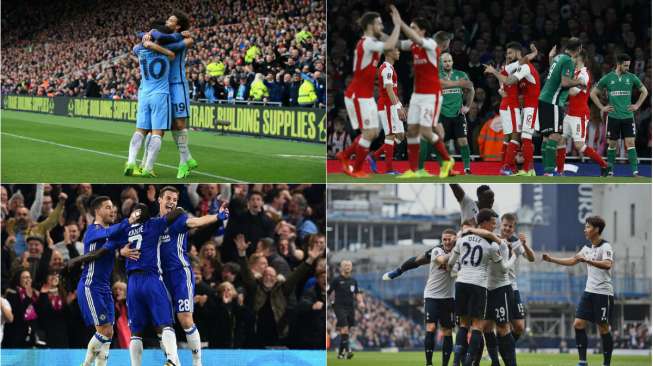 City Hadapi Arsenal di Semifinal, Chelsea Lakoni Derby London