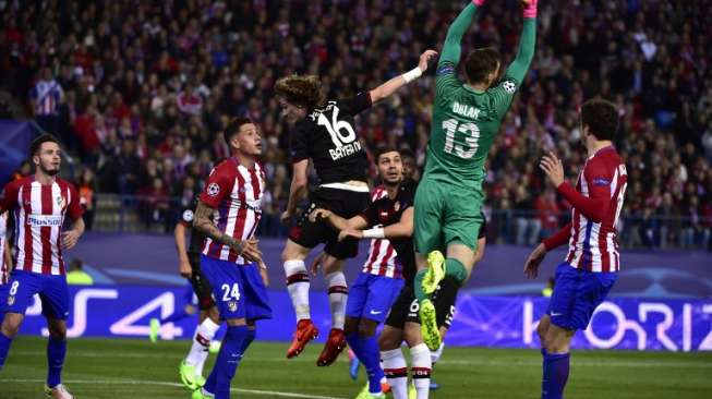 Tahan Leverkusen, Atletico Madrid Melaju di Liga Champions