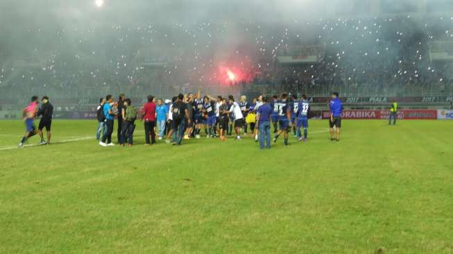 PSSI Larang Suporter Bawa Flare di Laga Indonesia Lawan Myanmar