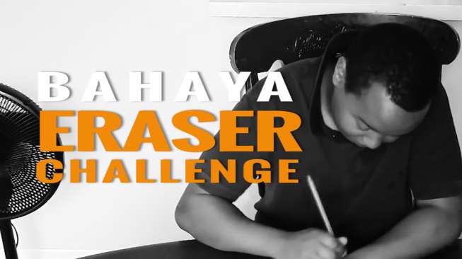 Awas! Ini Bahaya "Eraser Challenge"