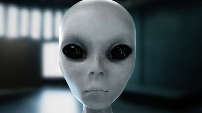 Ilustrasi makhluk alien. [shutterstock]