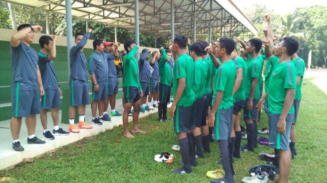 Yel-yel Khas TNI Dijadikan Sebagai Pembakar Semangat Timnas U-19