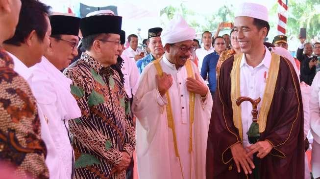 Jokowi Ingatkan Jangan Campur Adukkan Politik dengan Agama