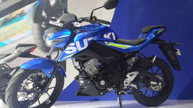 Sepeda motor sport Suzuki GSX-S150 (Suzuki Indomobil Sales/Suara.com).