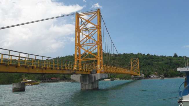 Jembatan Cinta di Bali Sudah Berfungsi Kembali