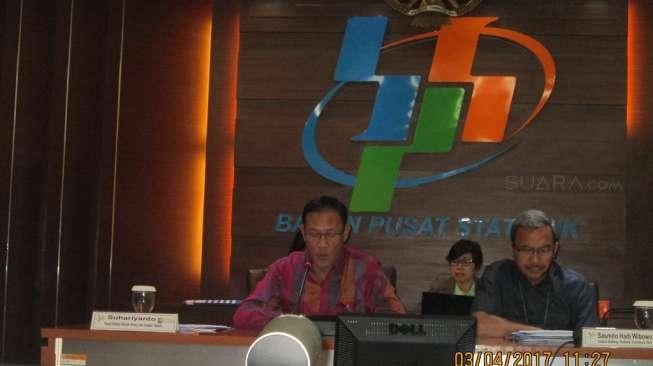 BPS Sebut Maret 2017 Terjadi Deflasi 0,02 Persen