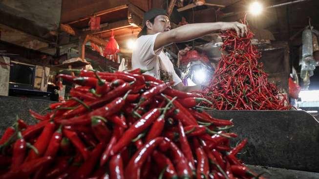 Harga Cabai Merah di Palembang Makin Mahal, Capai Rp 80.000/Kg