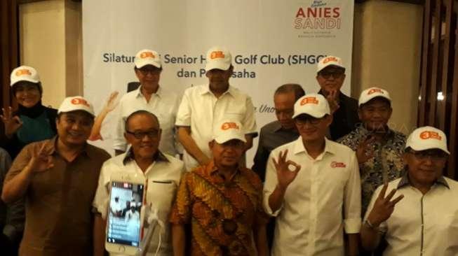 Hadiri Silaturahmi HIPMI dengan Sandi, Ical: Ini Saudara Kita
