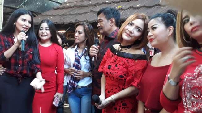 Annisa Bahar hingga Five Vi Deklarasi Dukung Ahok-Djarot