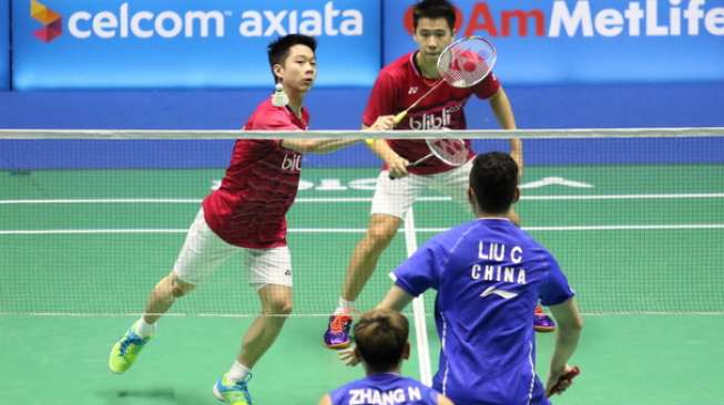 Ketemu Lawan di Final All England Lalu, Ini Kata Kevin/Marcus