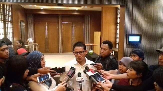 Sandiaga Tuding Pro Ahok Lakukan Praktik Uang