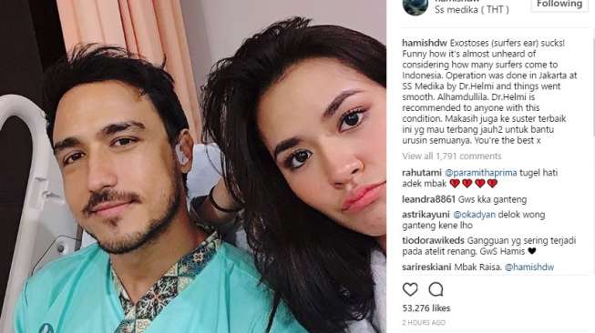 Raisa Dilamar Hamish Malam Ini, Banyak yang Patah Hati!