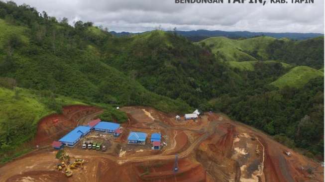 Kementerian PUPR Bangun Bendungan Riam Kiwa di Kalimantan Selatan