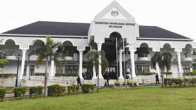 Sidang kedua Siti Aisyah di Mahkamah Sepang, Selangor, Malaysia, Kamis (13/4).