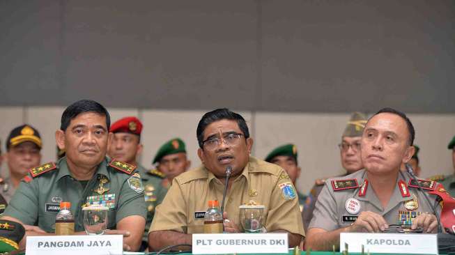 H-2 Pencoblosan, Pasukan TNI Sudah Masuk ke Jakarta