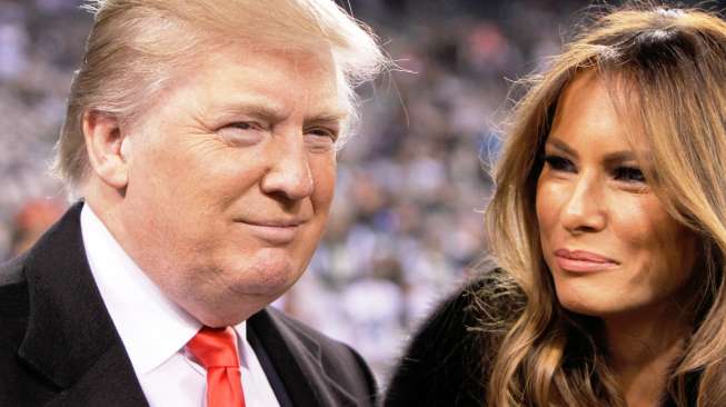 Patung Istri Donald Trump Dibakar di Hari Kemerdekaan Amerika Serikat