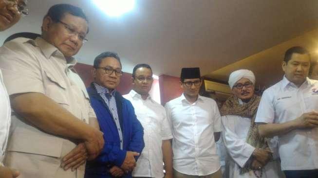 Seruan Prabowo di Malam Jelang Penentuan Nasib Anies-Sandiaga