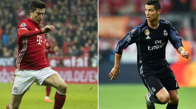 Berikut Susunan Pemain Real Madrid vs Bayern Munich