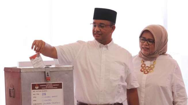 Quick Count Pukul 14.43 WIB, Anies Ungguli Ahok