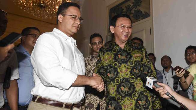 Ahok-Anies Bertemu, Berembuk soal Program Warga Lansia