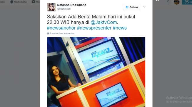 Foto-foto Mendiang Natasha Rossdiana saat Menjadi Host JakTV