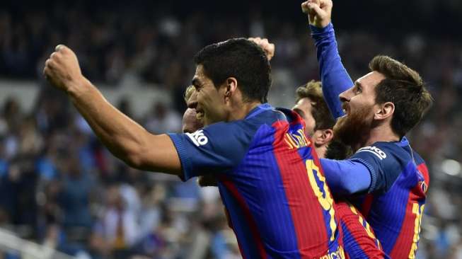 Puji Messi, Suarez: Pemain Terbaik dalam Sejarah