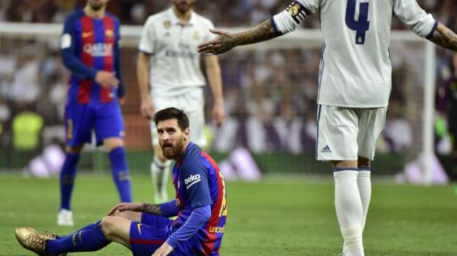 Madrid Kalah Gara-gara Ramos di Kartu Merah?