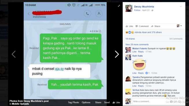 Kumpulan Chat Ojek Online Ini Bikin Anda Tertawa Geli