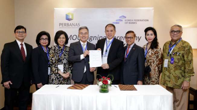 Korea Federation of Banks Teken MoU ke Perbanas