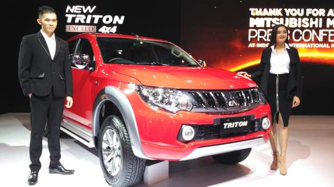 Mitsubishi Hadirkan Triton Edisi 2017 di IIMS 2017