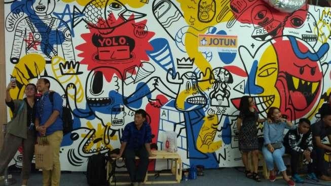 Para Pencinta Seni Ngumpul Yuk di Art Market Jakarta